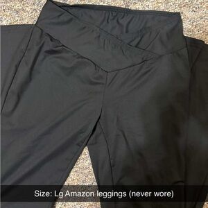 Amazon Women's Black Leggings